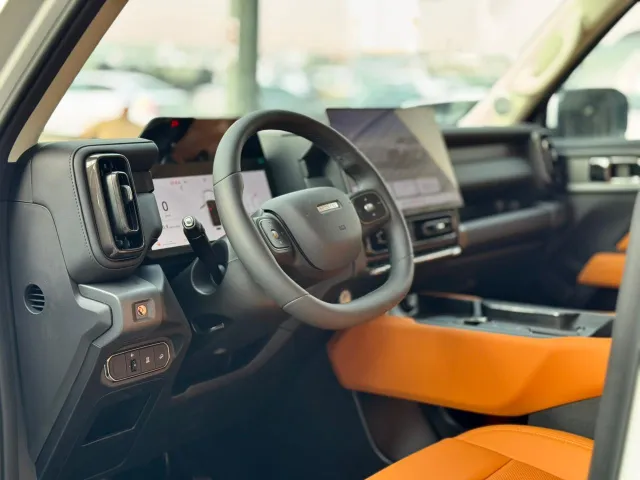 المقصورة الداخلية لـ هافال V7 دبل 2.0L تيربو 2026 جديدة